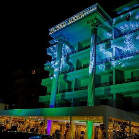 Hotel Lubjana Durres Bagian luar foto